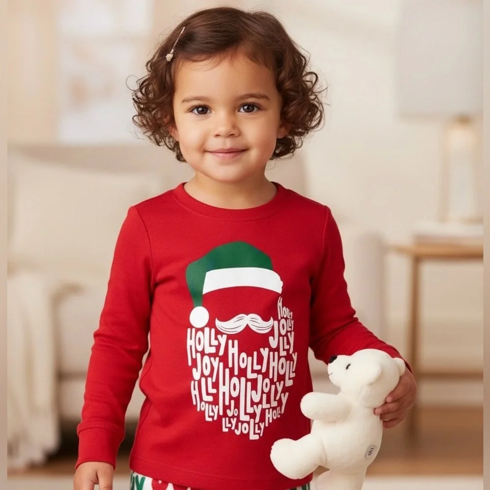 Carter's Red and Green Holiday Shirt